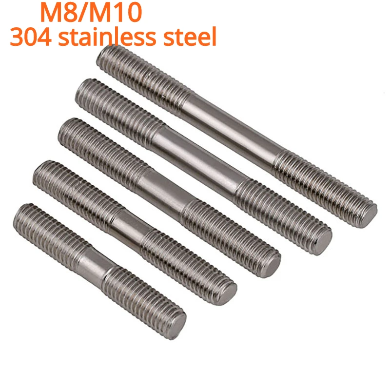 

Болты-шпильки с двухсторонней резьбой 304 нержавеющие винты M8 M10