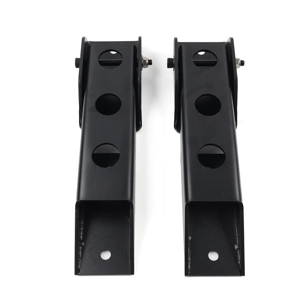 2 PCS Car Rear Door Tailgate Hinge Replacement Steel Black For Jeep Wrangler TJ 1997-2006