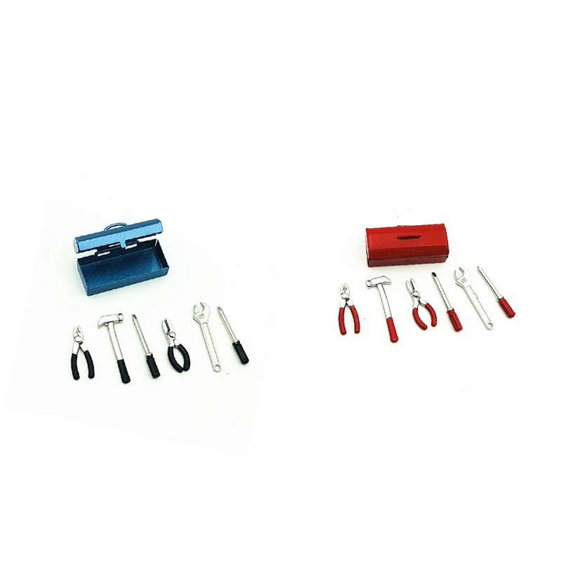 

Лидер продаж, набор инструментов для радиоуправляемого гусеничного ключа 1:10, мини-молоток для Traxxas Trx-4 Tamiya Cc01 Axial Scx10 D90 D110 Tf2, Радиоуправляемы...