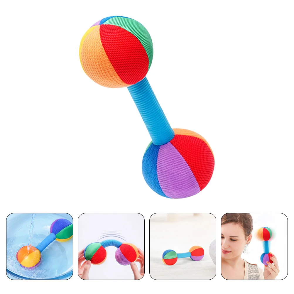 

Babydumbbellinfant Grip Months 6 Workout Plushdumbbells Small Plaything Weightsgrasping Soothing Portable Equipment Kids