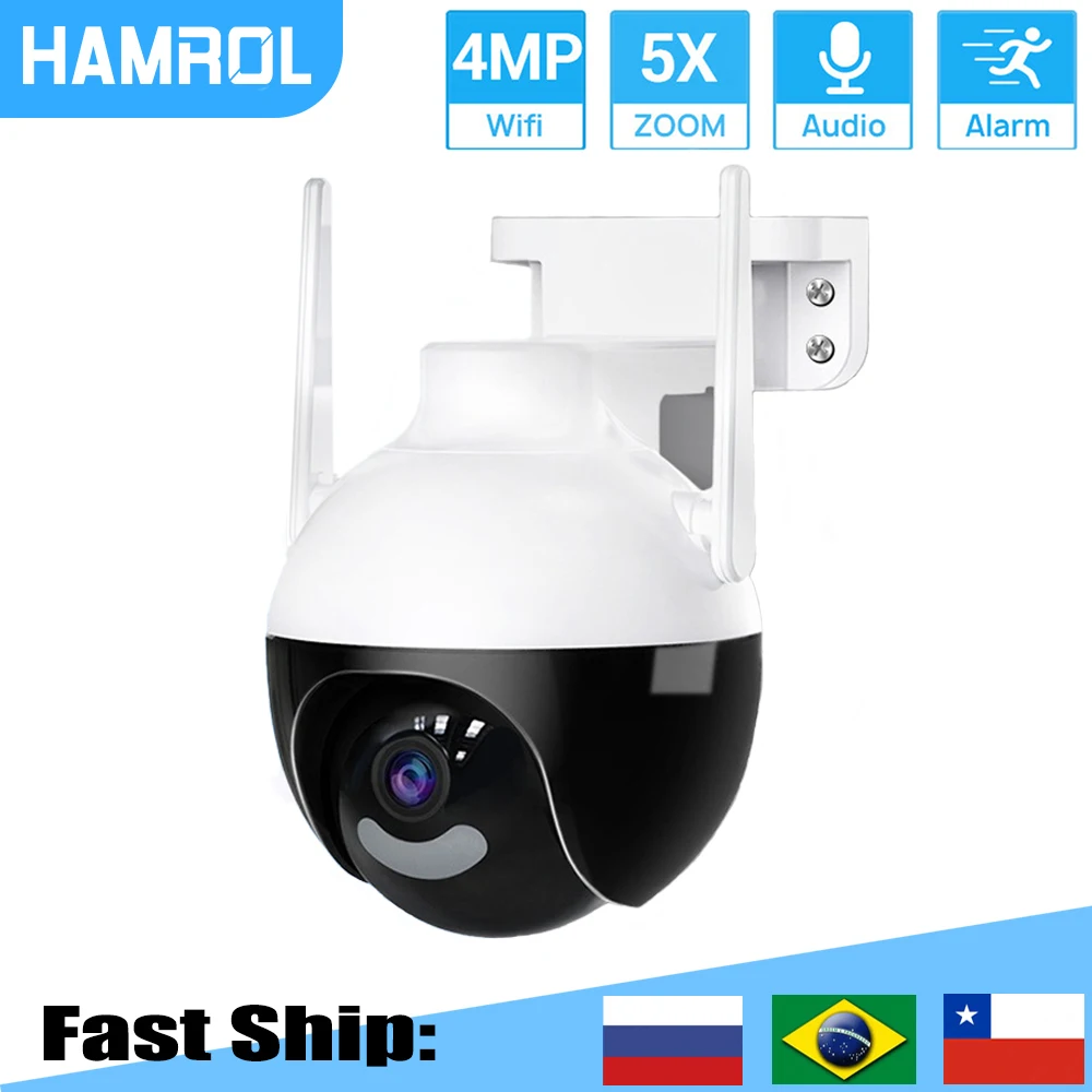 

8MP PTZ WiFi IP Camera Video Surveillance AI Human Detection Two-Way Audio Outdoor Wireless 4K 4MP Security CCTV Camera ICSEE
