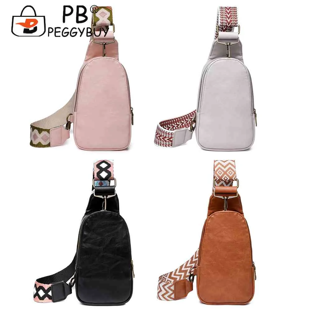

Women Fashion Leather Fanny Pack Boho Crossbody Phone Holder Chest Bags
