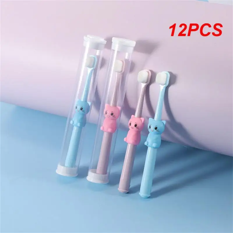 

Детская зубная щетка с мягкой щетиной, 12 шт.