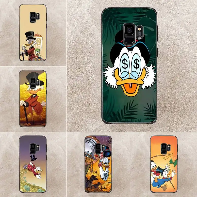 

Scrooge McDuck Phone Case For Samsung Note 8 9 10 20 Case For Note10Pro 10lite 20ultra M20 M31 Funda Case