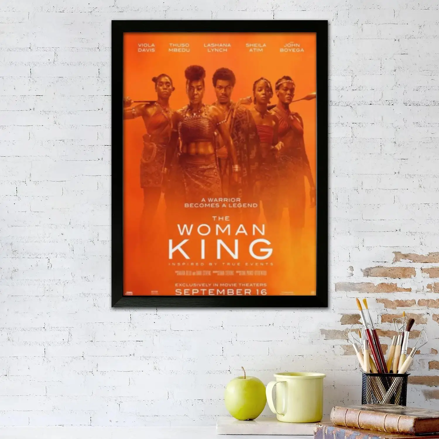 Художественный постер на холсте Женщина-король настенная художественная