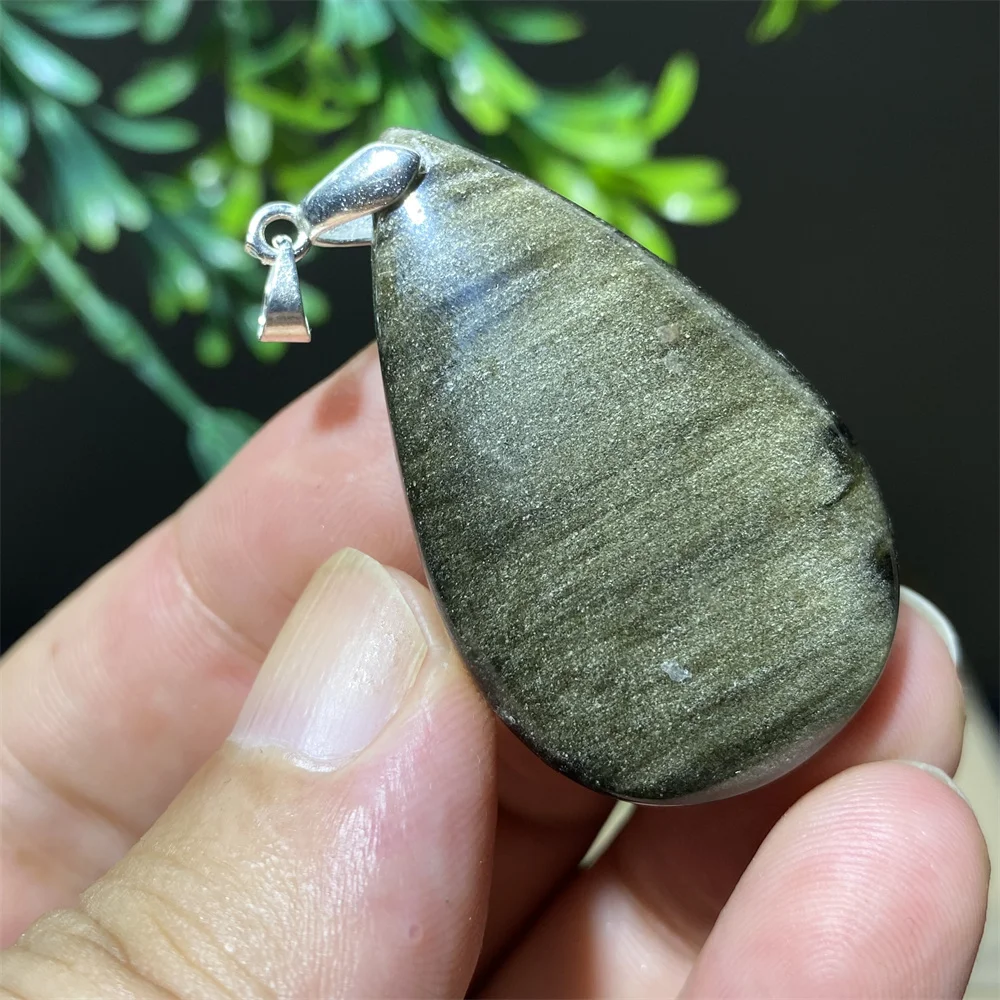 

Обсидиановый кулон DriB