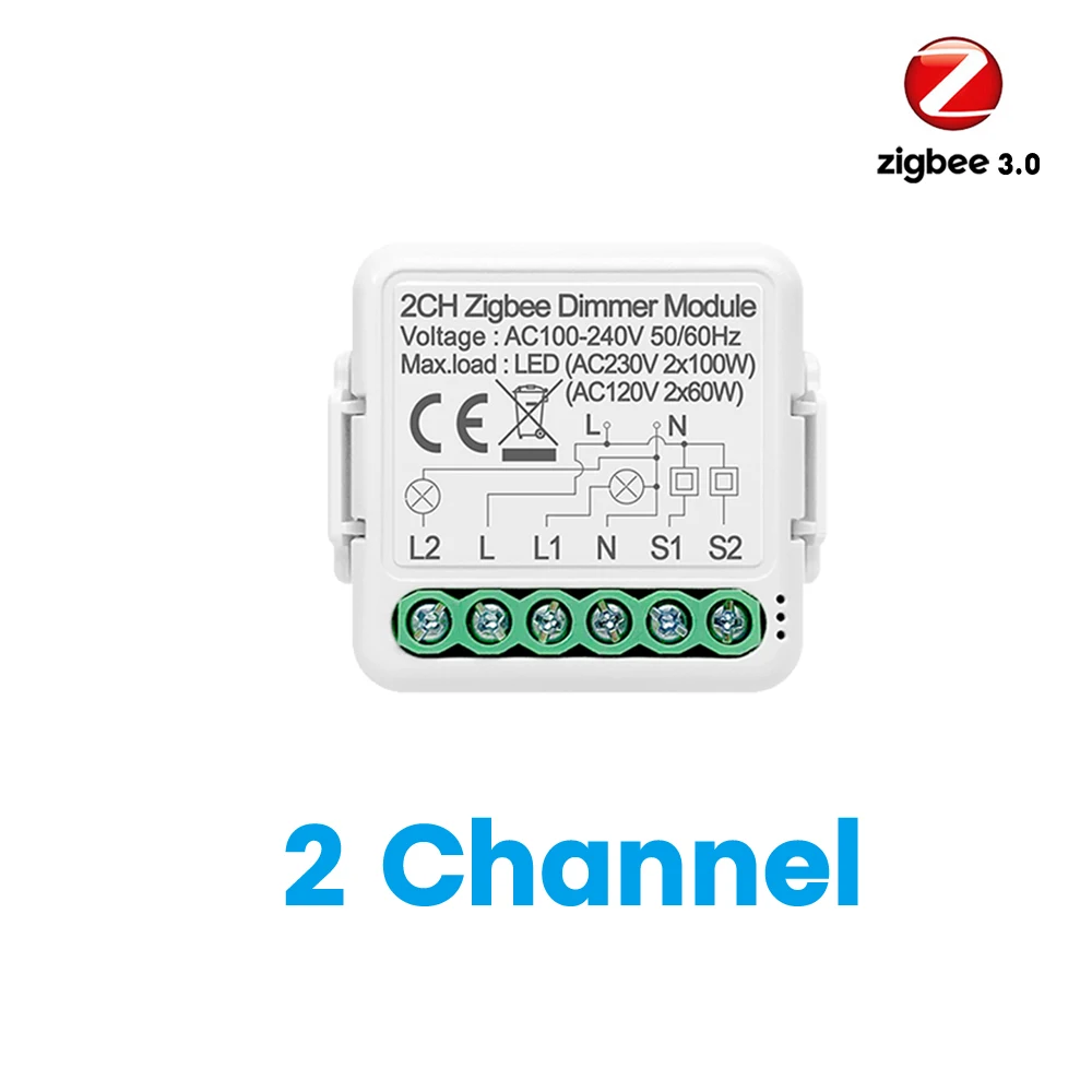 

Tuya Smart Life Zigbee Диммерный модуль 220В