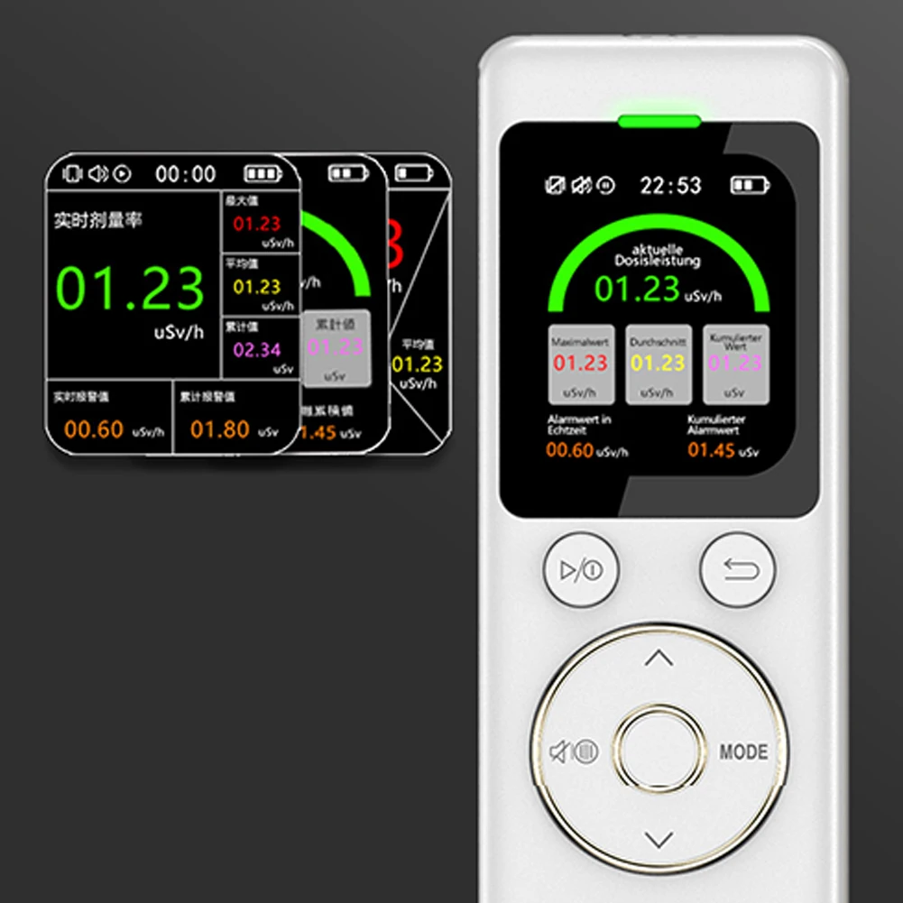 Счетчик Гейгера высокоточный детектор уровня Beta гамма-излучения с цветным