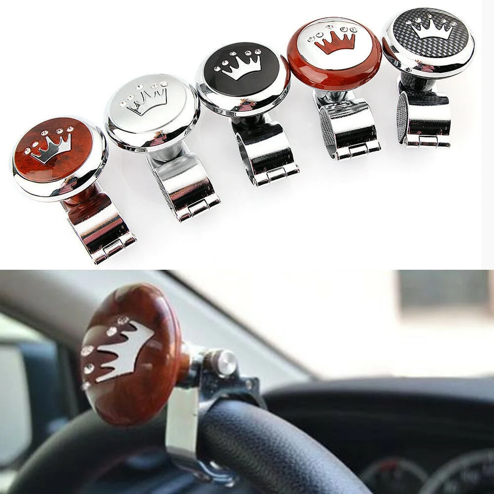 

Crown car car truck steering wheel suicide gyro handle knob booster