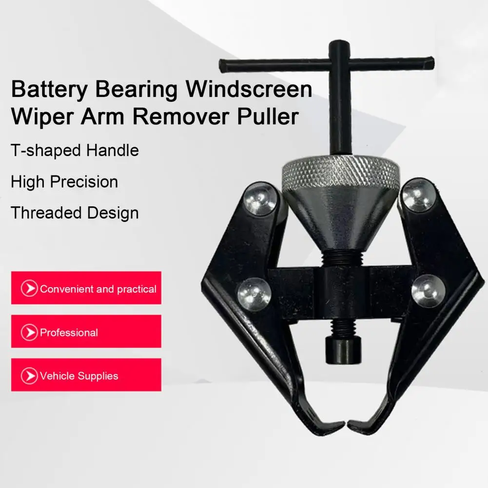 

Durable Wiper Arm Remover Wear-resistant Wiper Arm Puller Adjustable Disassembly Terminal Bearing Remover Puller Tool