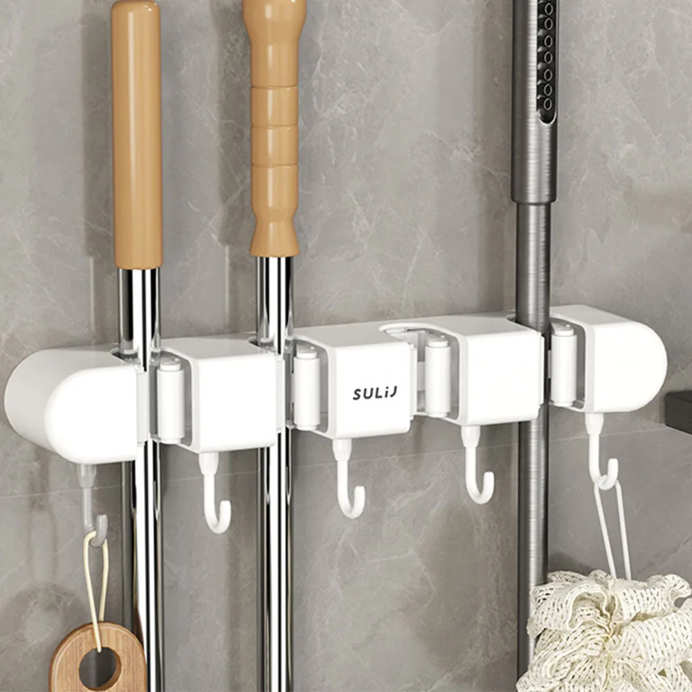 

Practical Mop Holder Strong Load-bearing Mop Holder For House