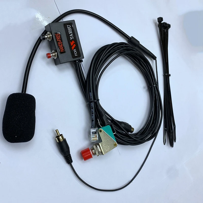 Набор 6-контактных микрофонов Finger PTT для радио Yaesu FT-7800 FT-8800 FT-8900 FT-1802 FT-1807 FTM-350 FT7800