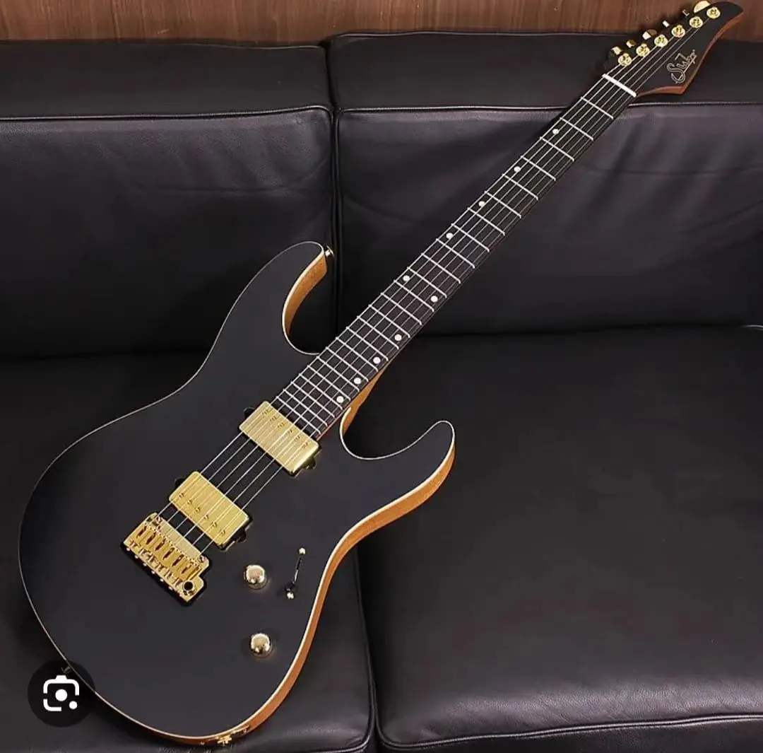 Высококачественная электрическая гитара из карбонового клена фингерборд