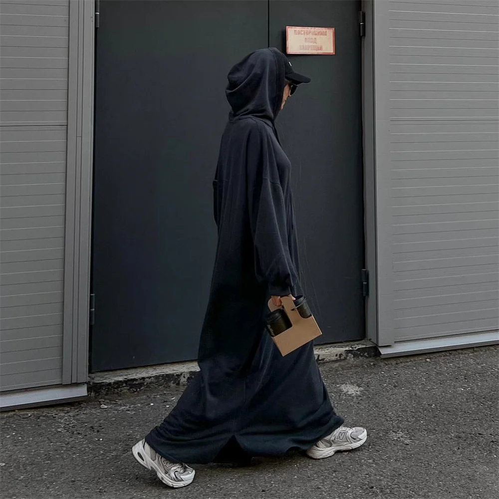 2024 Ramadan Eid Modest Warm Winter Abayas With Hat Muslim Women Abaya Dress Robe Arabe Female Morocco Kaftan Islam Clothing