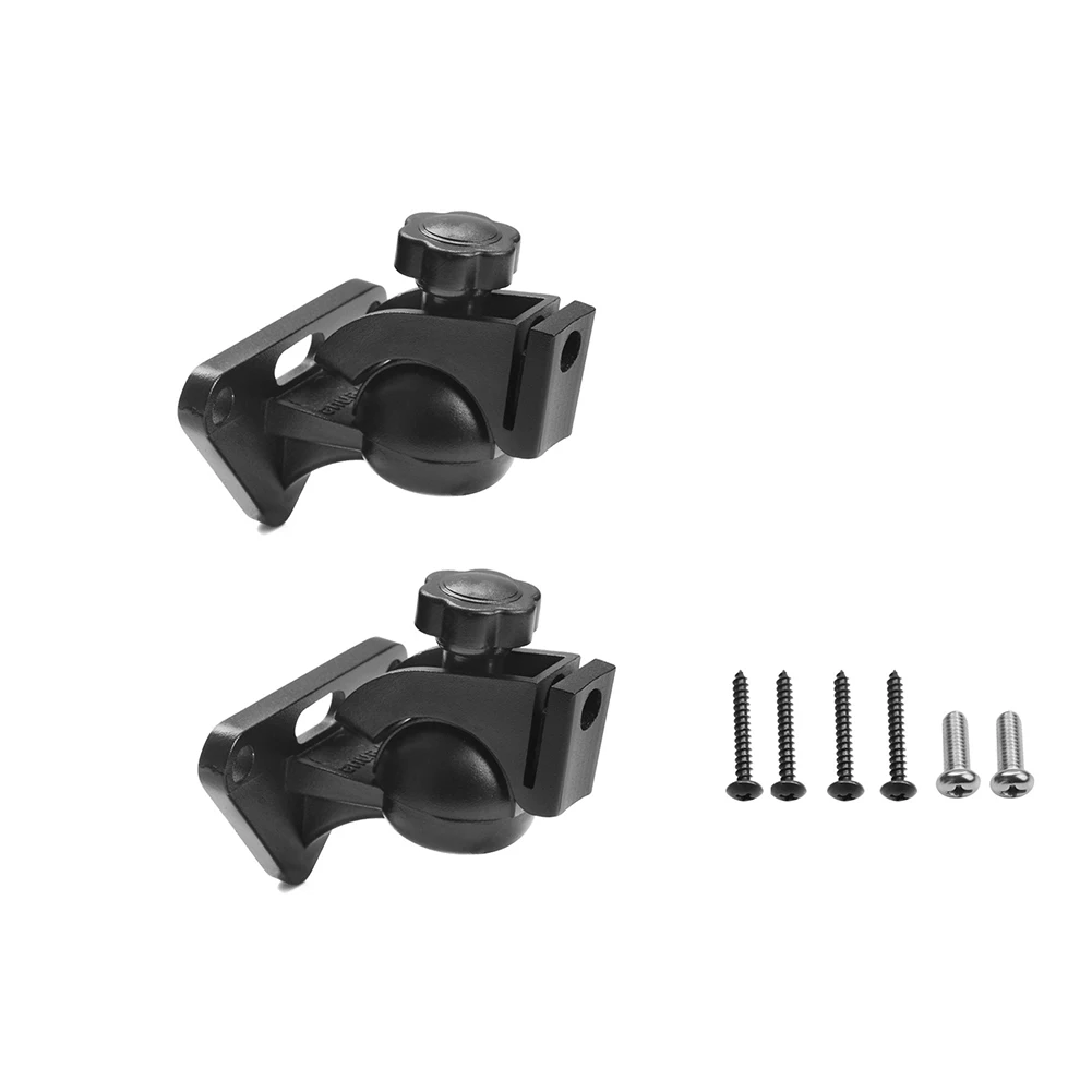 

1pair Non Slip With Screw Wall Mounted Adjustable Hanger Metal 6kg Loading Speaker Holder Living Room Home For SONOS Play 1