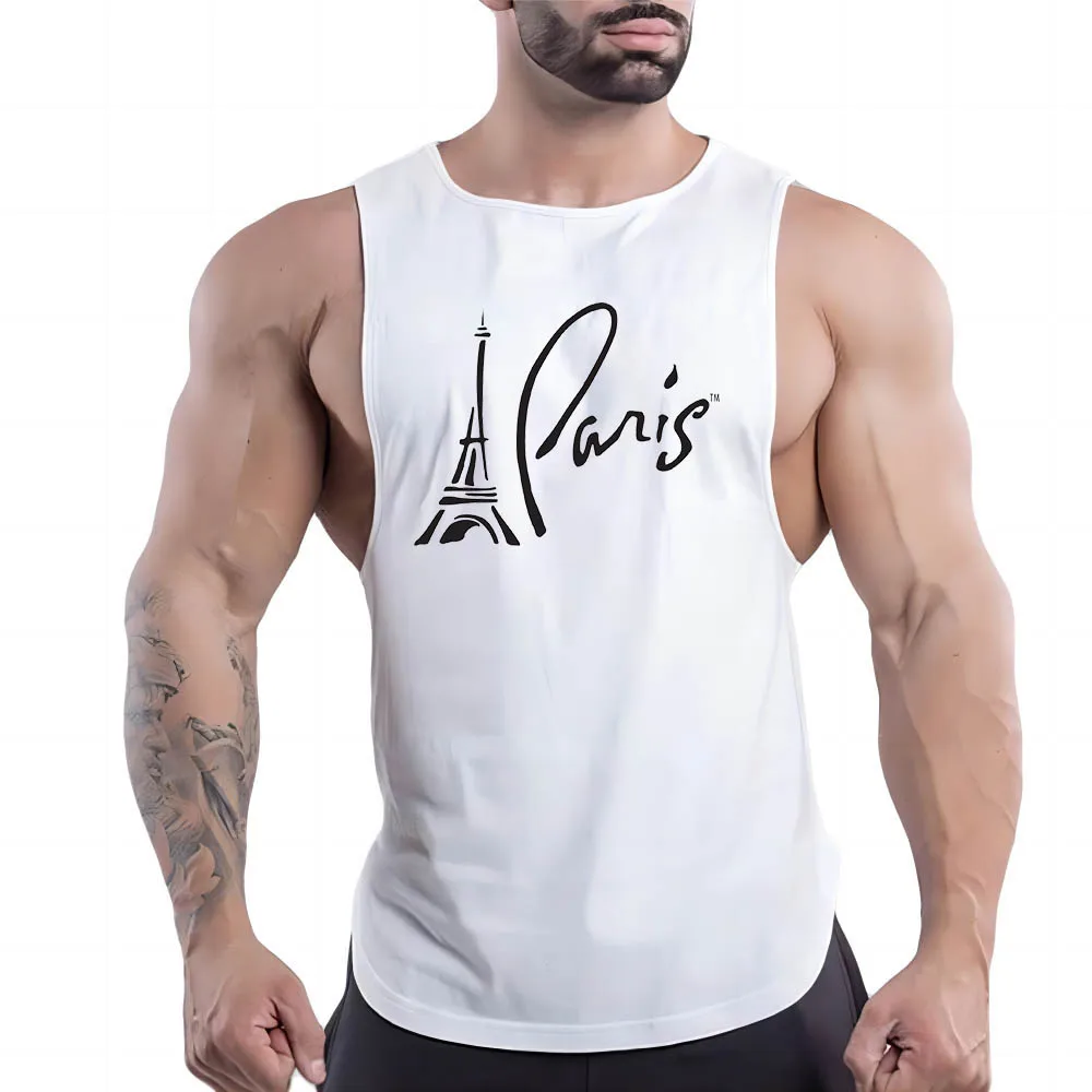 

Outdoor Sport Sleeveless Shirt Summer Fnaf Quick Dry Gym Clothing Men Fashion Leisure Y2k Print Tank Tops Breathable Basketball