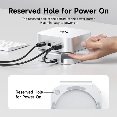 Hagibis концентратор USB C с SSD для Mac Mini M4/M4 Pro