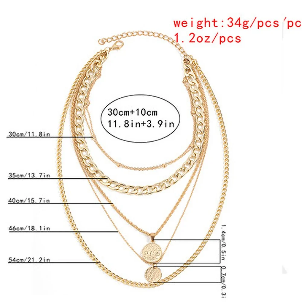 Золотое ожерелье YC-UPGO