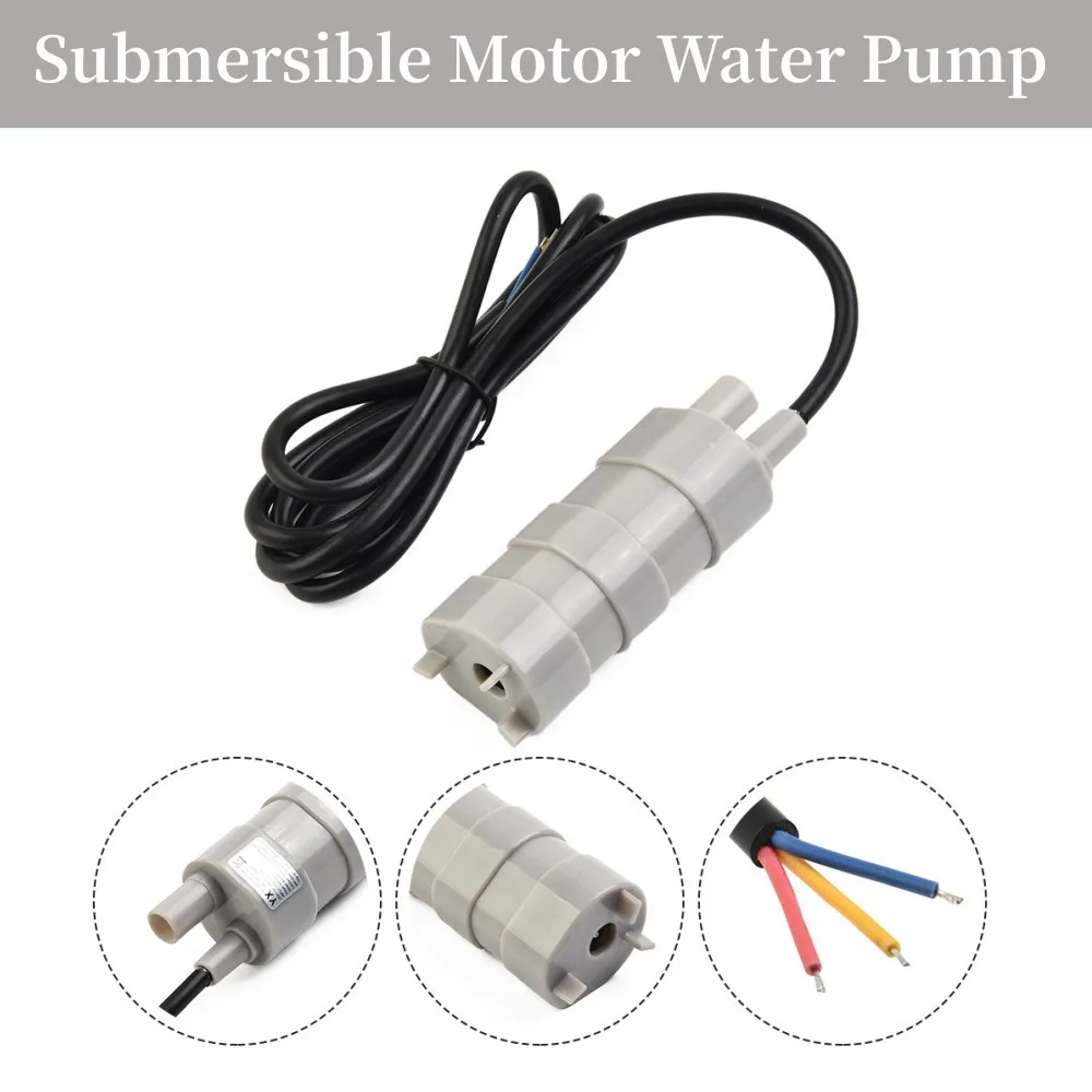 

12V JT - 500 DC 1.2A Water Pump Micro Submersible Motor Water Pump 5M 14L/Min 600L/H 6-15V Aquarium Fish Tank Changing Pump