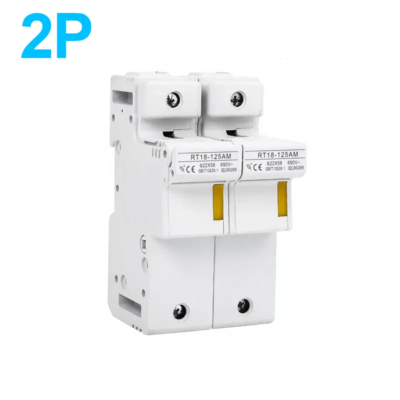 

Держатели плавких предохранителей на Din-рейку, 2P RT18-125AM 1-4P 63a 80A 100a 125a