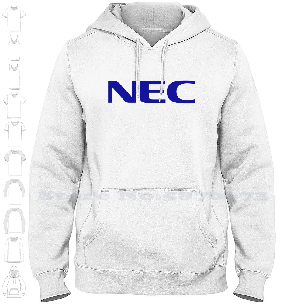 

NEC Logo Unisex Clothing 2023 Sweatshirt Printed Brand Logo Graphic Hoodie