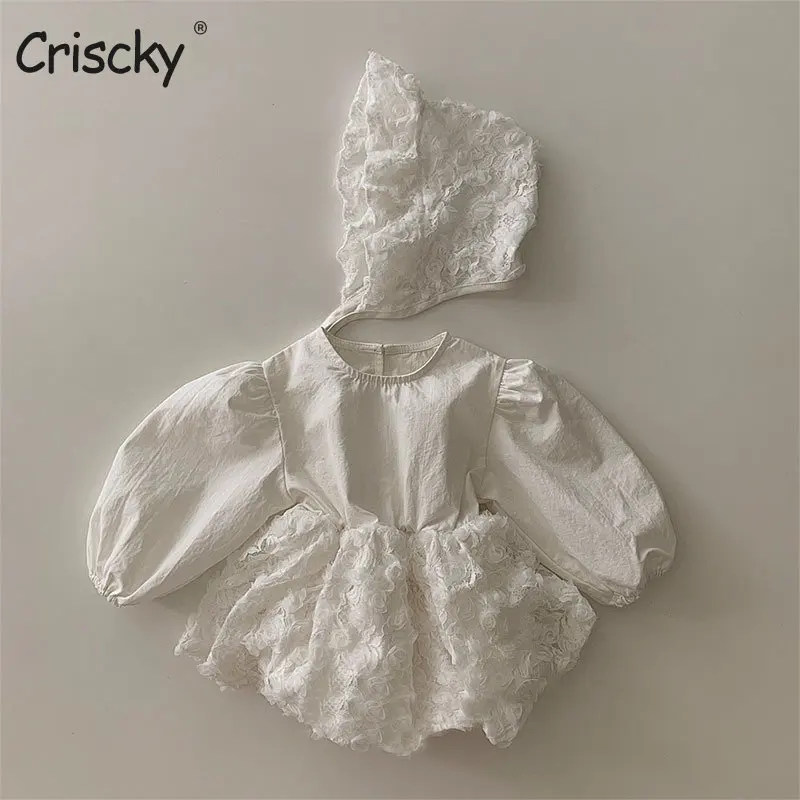 

Criscky 2022 Baby Clothes Romper for Newborns Bodysuit Children's Clothing Girl Bodysuit Overalls Baby Girls Costume