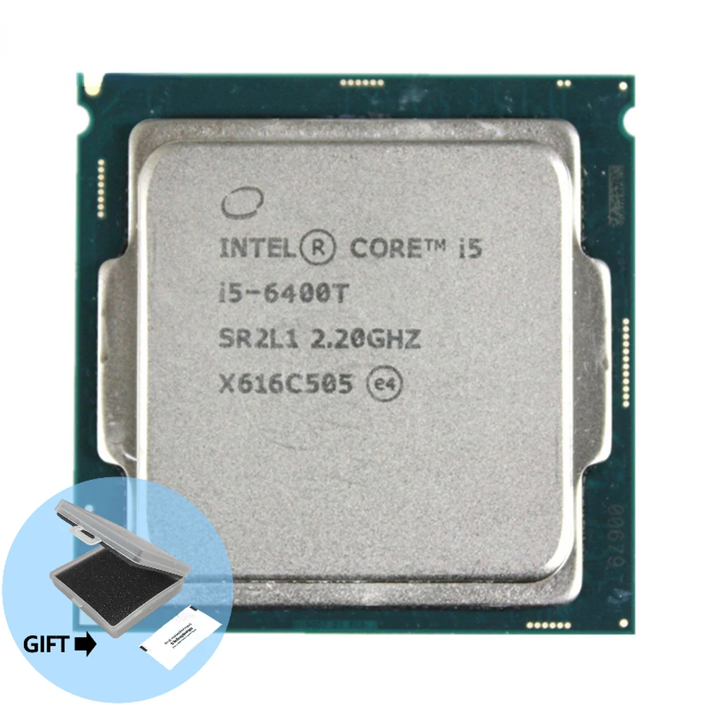 

Процессор Intel Core i5-6400T i5 6400T 2,2 ГГц четырехъядерный четырехпоточный ЦПУ Процессор 6 Мб 35 Вт LGA 1151