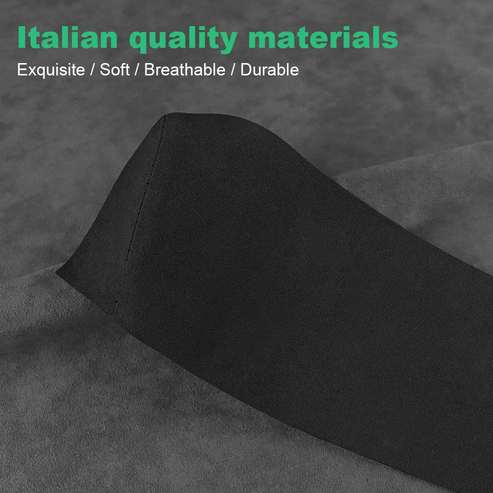 Итальянская верхняя замшевая Передняя и задняя искусственная кожа для Tesla Model 3