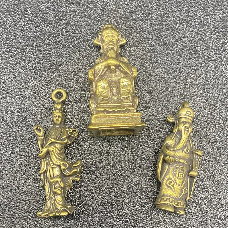 Подвеска Huang Caishen Avalokitesvara из меди