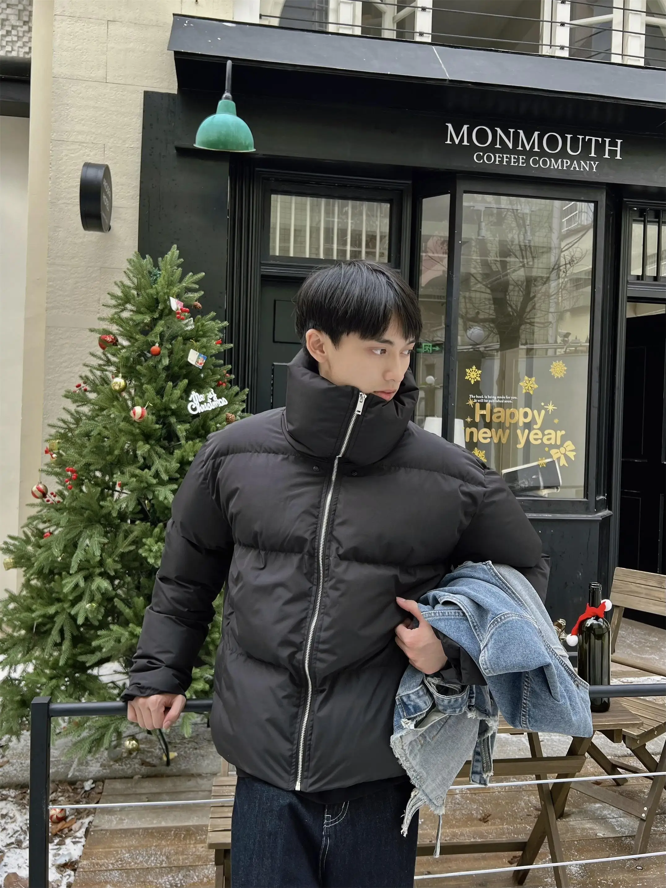 Qiq Fashion Advanced Sense Джинсовый жилет Лоскутная одежда с хлопковой подкладкой Ins