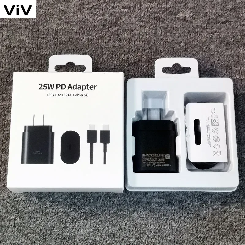 Зарядное устройство для США адаптер супербыстрой зарядки типа C Galaxy S24 S20 S21 S22 S23 Z