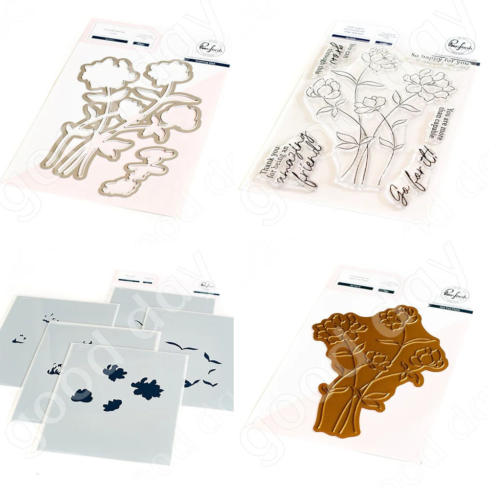 

Metal Cutting Dies Stamps Stencil Hot Foil Go for It Scrapbooking Make Photo Album Card Diy Paper Embossing Craft Arrival New