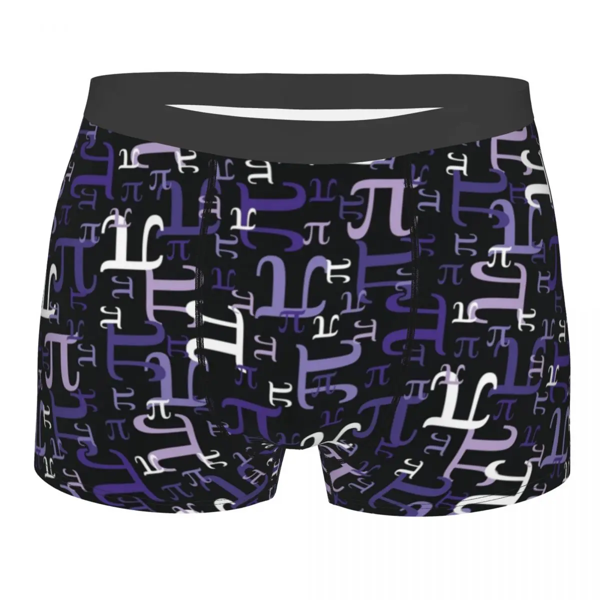 

Pieces Of Pi Purple Science Math Man Underwear Boxer Shorts Panties Funny Soft Underpants for Male