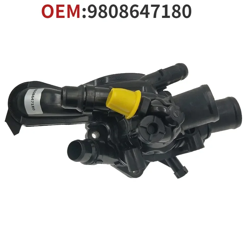 

1pcs 1.6T Cooling System Thermostat9808647180 For Peugeot 308 3008 4008 508 5008 C3(B618) C4(B7) C5 AIRCROSS(C84) C3-XR C6