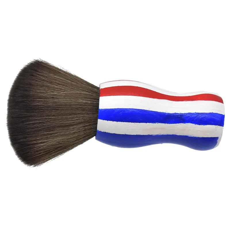 

Soft Black Neck Face Duster Brushes Barber Hair Clean Hairbrush Salon Cutting Hairdressing Styling Makeup Tool