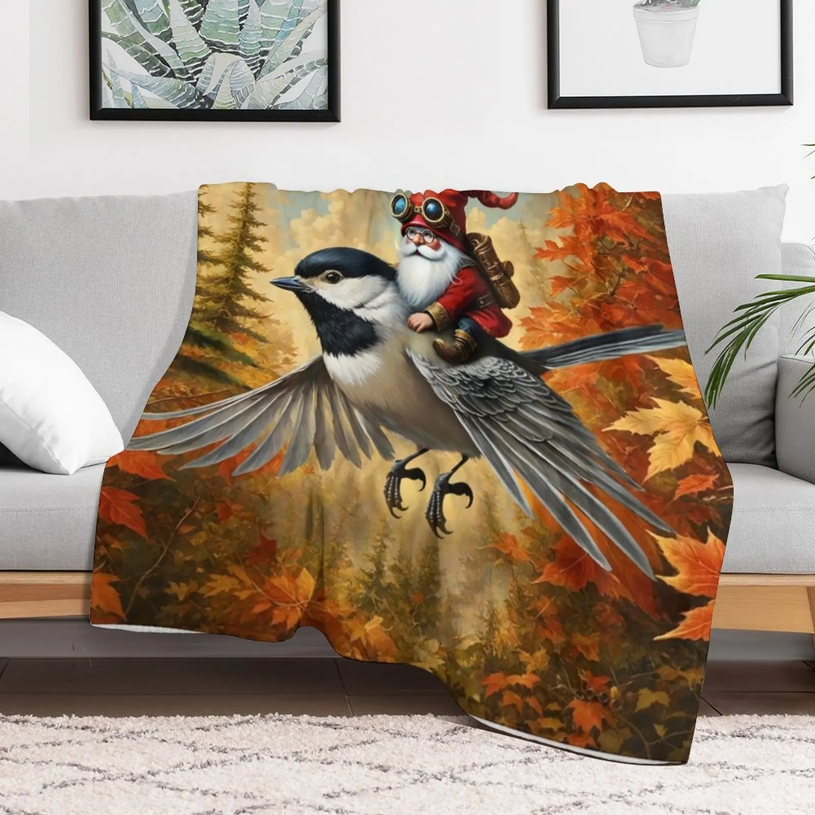 Гном Райдер на цыпочках одеяла для детей роскошные Хэллоуин