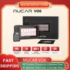Диагностический сканер MUCAR VO6 Obd 2, профессиональные инструменты для диагностики автомобиля, полный прибор, 28 сбросов