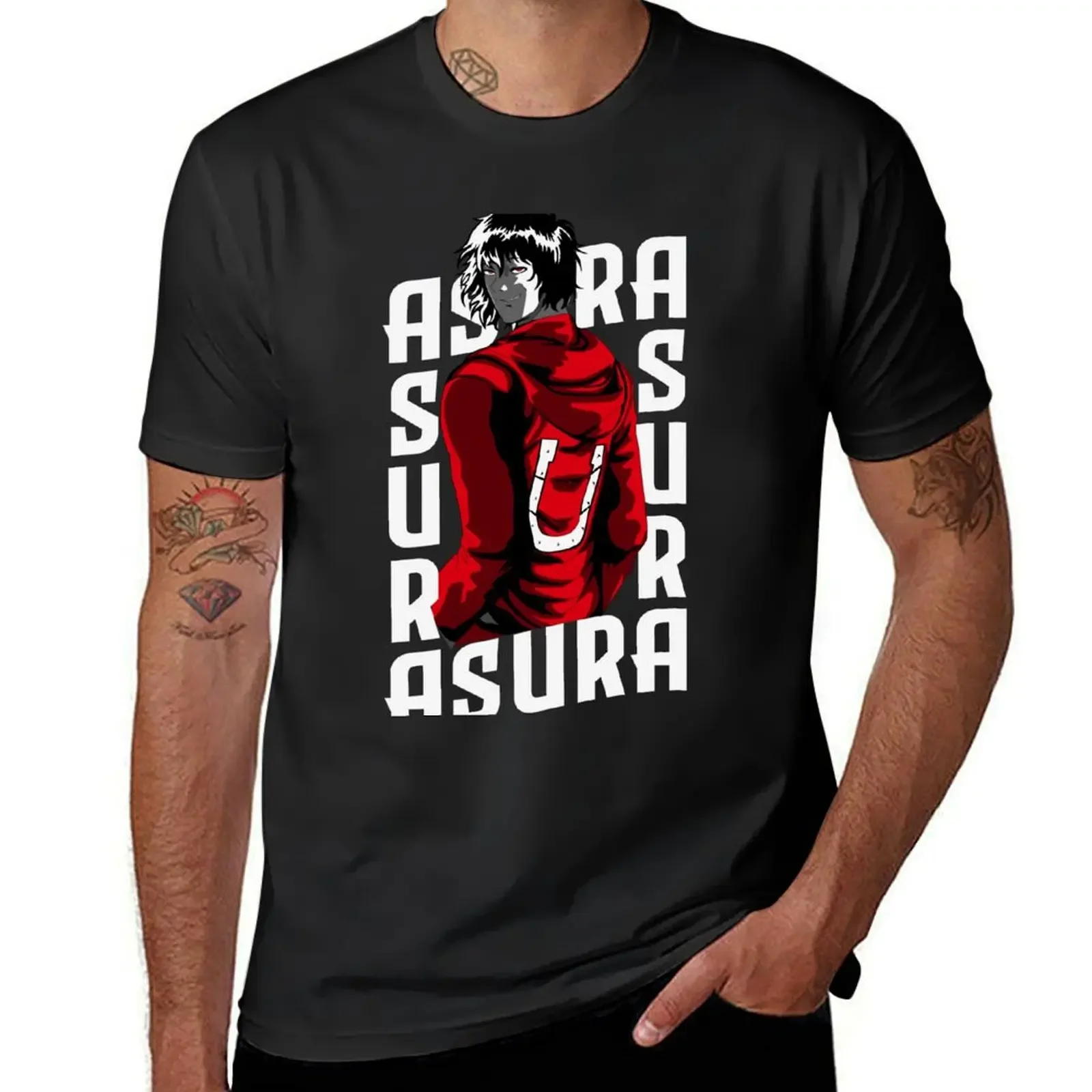 Футболка aсура Ohma Tokita kмама милые топы индивидуальный дизайн ваши собственные