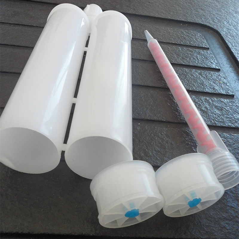 400 мл 1:1 и 1:2 соотношение AB эпоксидный клеевой пистолет пустой картридж с