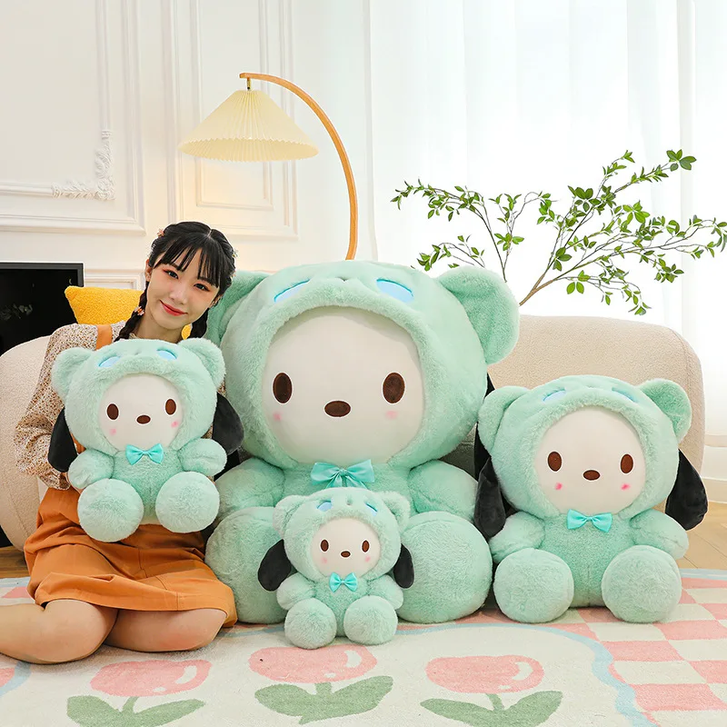 

Cinnamoroll Pochacco Soft Anime Doll Sanrio Stuffed Animal Hug Pillow Cushion Plush Toys kawaii Room Lovely kids cute for Girls