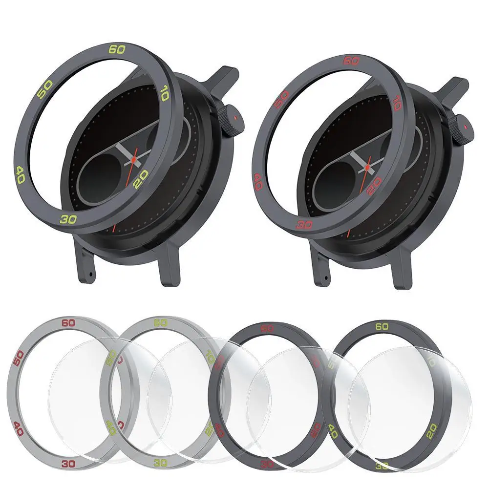 Новый сменный чехол металлический каркас ободок для часов аксессуары защитная