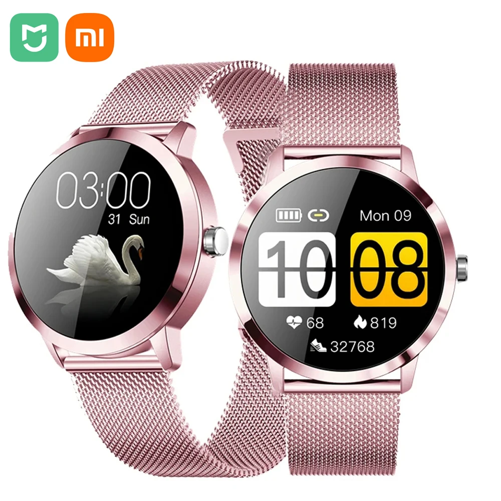 

Xiaomi Fashion Smart Watch For Women Lady Physiological Reminder Heart Rate Monitor SmartWatch Step Counter 21 Sports Mode