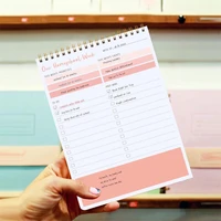 daily weekly planner agenda to do list notebook 5 58 5 undated task checklist notepad organize schedule office supplies