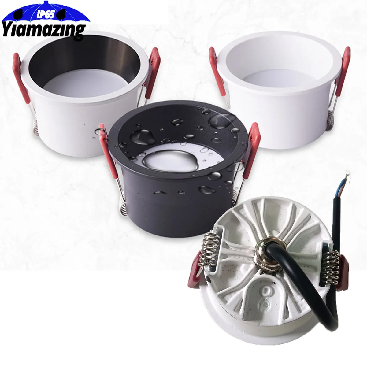 

Deep Antiglare IP65 Outdoor Waterproof LED Downlight Dimmable 220V 5W 7W 9W Indoor Kitchen Balcony Eaves Spot Light Ceiling Lamp