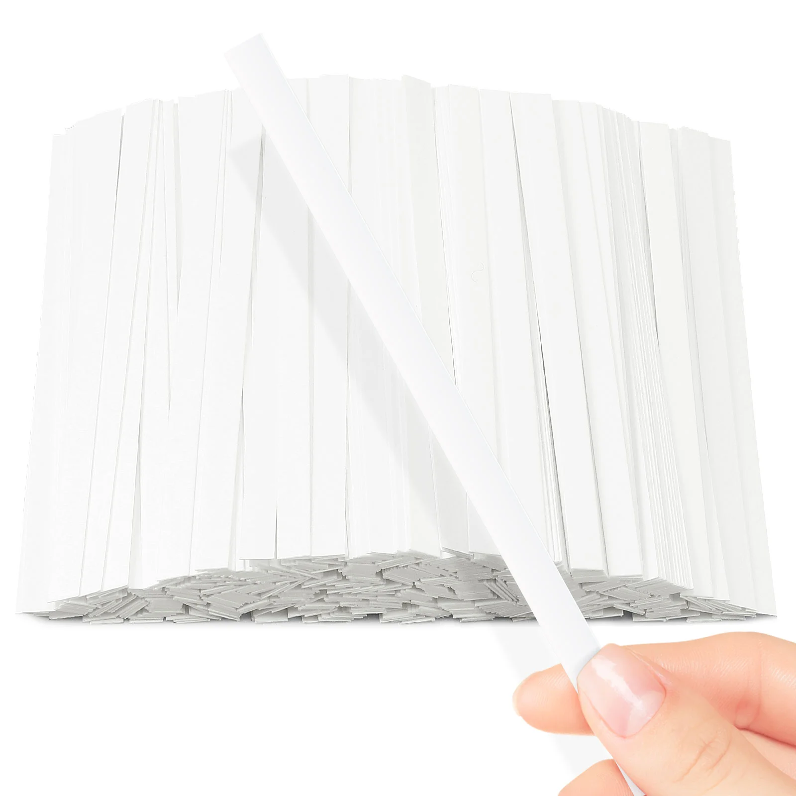 

Disposable White Blotter Fragrance Strips Scented Sticks Outfit Perfume Tester Paper