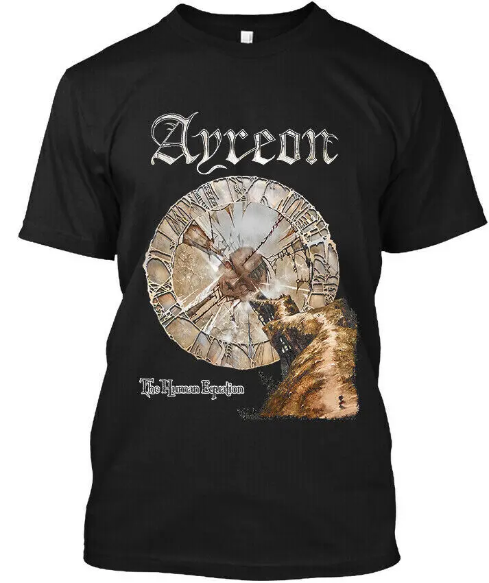Популярная футболка Ayreon с человеческим уравнением Голландская музыка