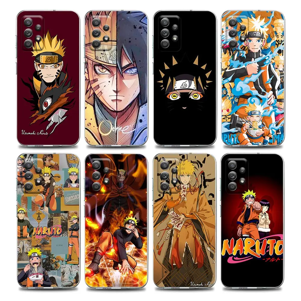 

Anime Uzumaki Naruto Clear Samsung Case for A01 A02 A02s A11 A12 A21 A31 A41 A32 A51 A71 A42 A52 A72 Soft Silicone