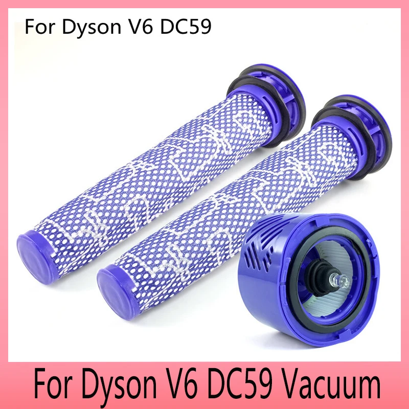 

Детали для пылесоса Dyson V6 DC59, фильтры НЕРА с предварительным двигателем