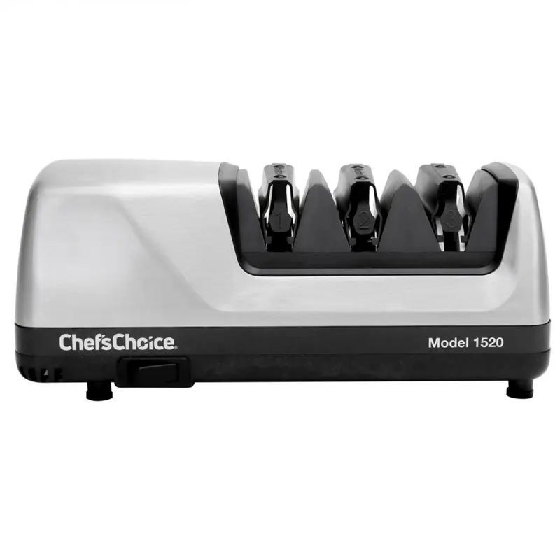 

'sChoice AngleSelect Model 1520 Professional Electric Knife Sharpener, in Brushed Metal (0115207)