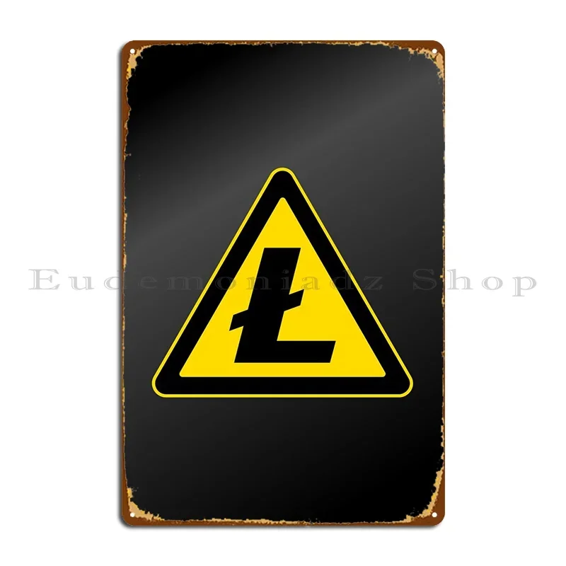 Зажиск криптовалюта металлическая доска Настенный декор создать гаражные